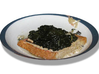 BRUSCHETTA CON CAVOLO NERO